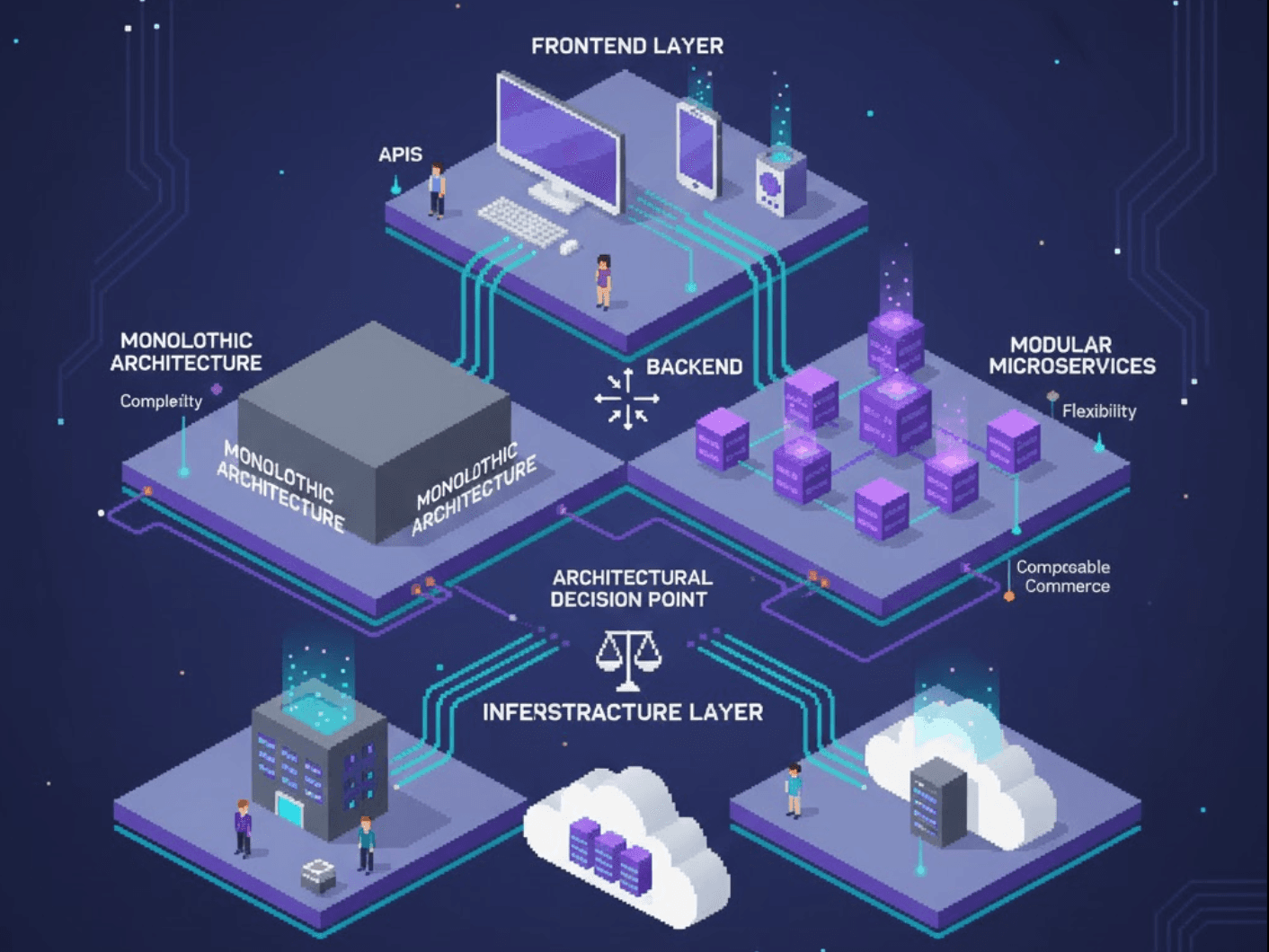 Das richtige technologische Fundament: E-Commerce-Architektur als strategische Entscheidung